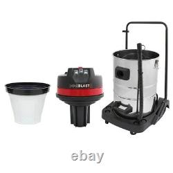 MAXBLAST Industrial Stainless Steel 80L 3000W Wet/Dry Vac Vacuum Cleaner Extra
