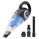 Moosoo Cordless Hand Vacuum Cleaner, Wet Dry Handheld Vacuum Cleaners Black