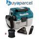 Makita Dvc750lz 18v Brushless Wet & Dry Vacuum Cleaner Lxt L-class + Wet Filter