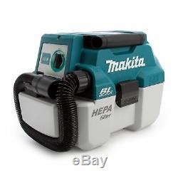 Makita DVC750LZ 18V Cordless Brushless L-Class Wet/Dry Vacuum Cleaner Body Only