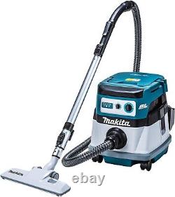 Makita VC865DZ 36V 18+18 Rechargeable Wet & Dry Vacuum Cleaner 8L 105W Body Only