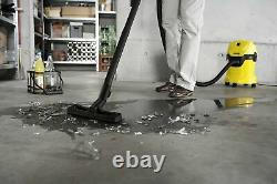 Marcher Wet and Dry Vacuum Hoover For Home Industry Cleaning With Attachments
