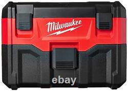 Milwaukee 0880-20 18-Volt Cordless Wet/Dry Vacuum, Red