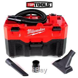 Milwaukee M18VC2-0 18v 7.5L Cordless Wet & Dry Vacuum Cleaner Body Only