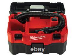 Milwaukee M18VC2-0 Wet / Dry Vacuum Dust Extraction 18V Bare Unit 4933464029
