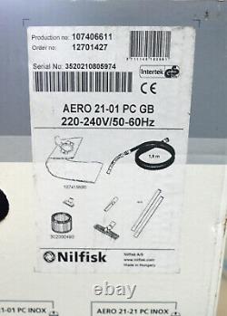 Nilfisk-Alto AERO 21-01 PC Wet & Dry Vacuum 1250 Watt 230v Cleaner OPEN BOX
