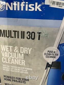 Nilfisk Multi II 30 T Wet & Dry Vacuum Cleaner Blue (18451552)