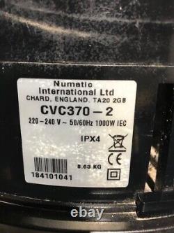 Numatic Charles CVC 370-2 Wet and Dry Bag Cylinder Vacuum Cleaner Blue Kits
