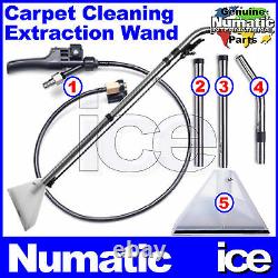 Numatic Cleantec Carpet Spray Extraction Hose Floor Tool Wand Fishtail Trigger