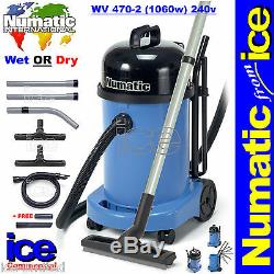 Numatic Trade Professional Charles Wet & Dry Hoover Vacuum Cleaner WV470-2 230V