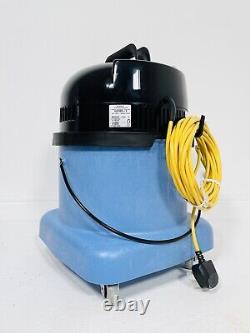 Numatic WV-380 Wet and Dry Cylinder Vacuum Cleaner. Henry Commercial. Blue. 240v