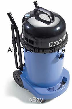 Numatic WV470 -2 Wet or Dry Commercial Vacuum Cleaner Blue 240v With Kit AA12