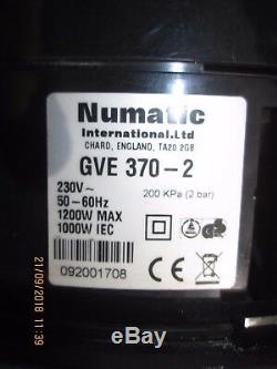 Numatic / We + Dry George Vacuum Gve 370 -2 230 Volts 1200 Watts Max