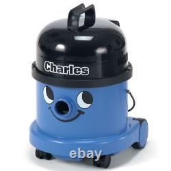 Numatic Wet & Dry Vacuum Cleaner, Charles, CVC370, Blue