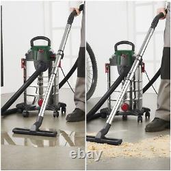 Parkside 1400W 25L Industrial Wet & Dry Vacuum Cleaner Complete Set