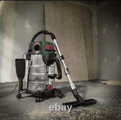 Parkside Wet And Dry Vacuum Cleaner powerful 1500w, 30L, 3 years warranty