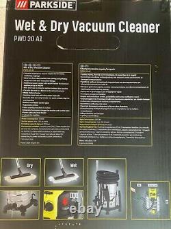 Parkside Wet & Dry Vacuum Cleaner 30L