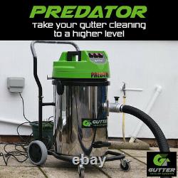 Predator 3600 Gutter Vacuum Industrial Gutter Cleaning Machine with 5 Metre Hose