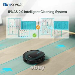 Proscenic 850 WIFI Robotic Vacuum Cleaner Robot Carpet Floor Dry wet Sweeper