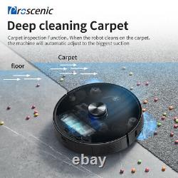 Proscenic M7 Pro Laser Robotic Vacuum Cleaner Floor Dry Wet Mopping Up to 270Min