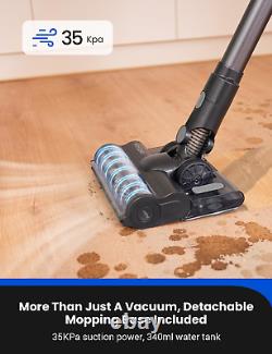 Proscenic P11 Mopping Cordless Vacuum Cleaner, Wet and Dry Vacuum Cleaner and Mop