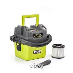 RYOBI 18V 1 Gallon Wet/Dry Vacuum wet dry compact cordless