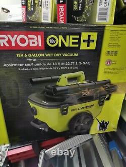 Ryobi Cordless Wet And Dry Vacuum Brand New 18v One Plus