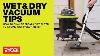 Ryobi How To Set Up A Wet U0026 Dry Vacuum For Wet Applications