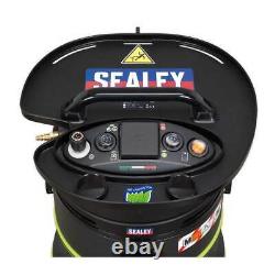 Sealey DFS35M Vacuum Cleaner Industrial Dust-Free Wet & Dry 35ltr 1000With230V