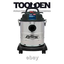 Sealey PC195SD 20L Wet & Dry Vacuum Cleaner 1250W 230V