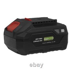 Sealey PC20VCOMBO4 Wet / Dry 20v Cordless 4.0Ah 20ltr Vacuum Cleaner Kit