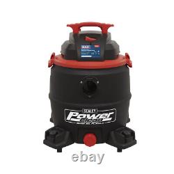 Sealey PC300 Vacuum Cleaner Wet & Dry 30L 1100W 230V