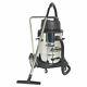 Sealey Pc477 Industrial Wet & Dry Vacuum Cleaner 77ltr Stainless Drum 2400with230v