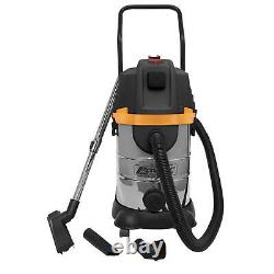 Sealey Vacuum Cleaner Cyclone Wet & Dry 30L Double Stage 1200With230V