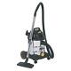 Sealey Vacuum Cleaner Ind Wet & Dry 20l 1250with110v Stainless Drum
