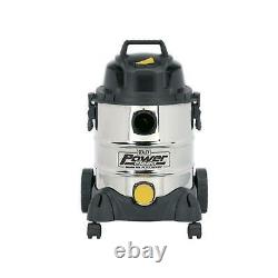 Sealey Vacuum Cleaner Industrial Wet & Dry 20L 1250With110V Stainless Drum