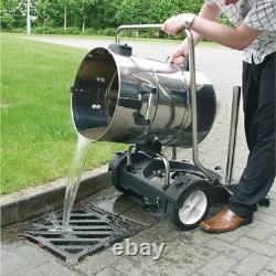 Sealey Vacuum Cleaner Industrial Wet & Dry 77L Stainless Steel Drum 2400W