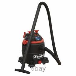 Sealey Vacuum Cleaner Wet & Dry 30L 1100With230V