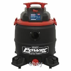 Sealey Vacuum Cleaner Wet & Dry 30L 1100With230V