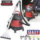 Sealey Valeting Machine Wet & Dry With Accessories 20l 1250with230v Car Interiors