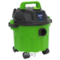 Sealey Wet and Dry 10L Vacuum Cleaner Green (PC102HV)