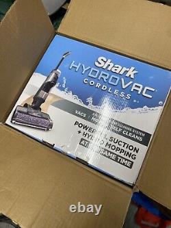 Shark HydroVac Cordless Hard Floor Cleaner Wet & Dry Grey WD210UK