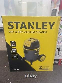 Stanley SXVC25PTDE, Wet&Dry Vacuum Cleaner, Black/Yellow, 25 L Power Tool