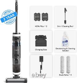 Tineco Wet and Dry Vacuum Cleaner, Cordless 3-in-1 Floor Cleaner FLOOR ONE S3
