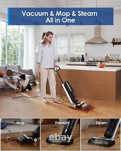 Tineco iFLOOR 5 Steam Wet Dry Vacuum All-in-one, Steam Mop Hardwood Floor Great