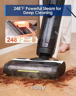 Tineco iFLOOR 5 Steam Wet Dry Vacuum All-in-one, Steam Mop Hardwood Floor Great