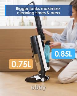 Tineco iFLOOR 5 Steam Wet Dry Vacuum All-in-one, Steam Mop Hardwood Floor Great