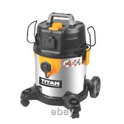 Titan TTB922VAC-M 1400W 20Ltr M Class Wet & Dry Vacuum 220-240V £130