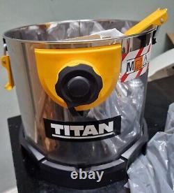 Titan TTB922VAC-M 1400W 20Ltr M Class Wet & Dry Vacuum 220-240V £130