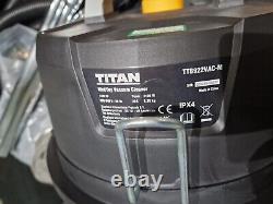 Titan TTB922VAC-M 1400W 20Ltr M Class Wet & Dry Vacuum 220-240V £130